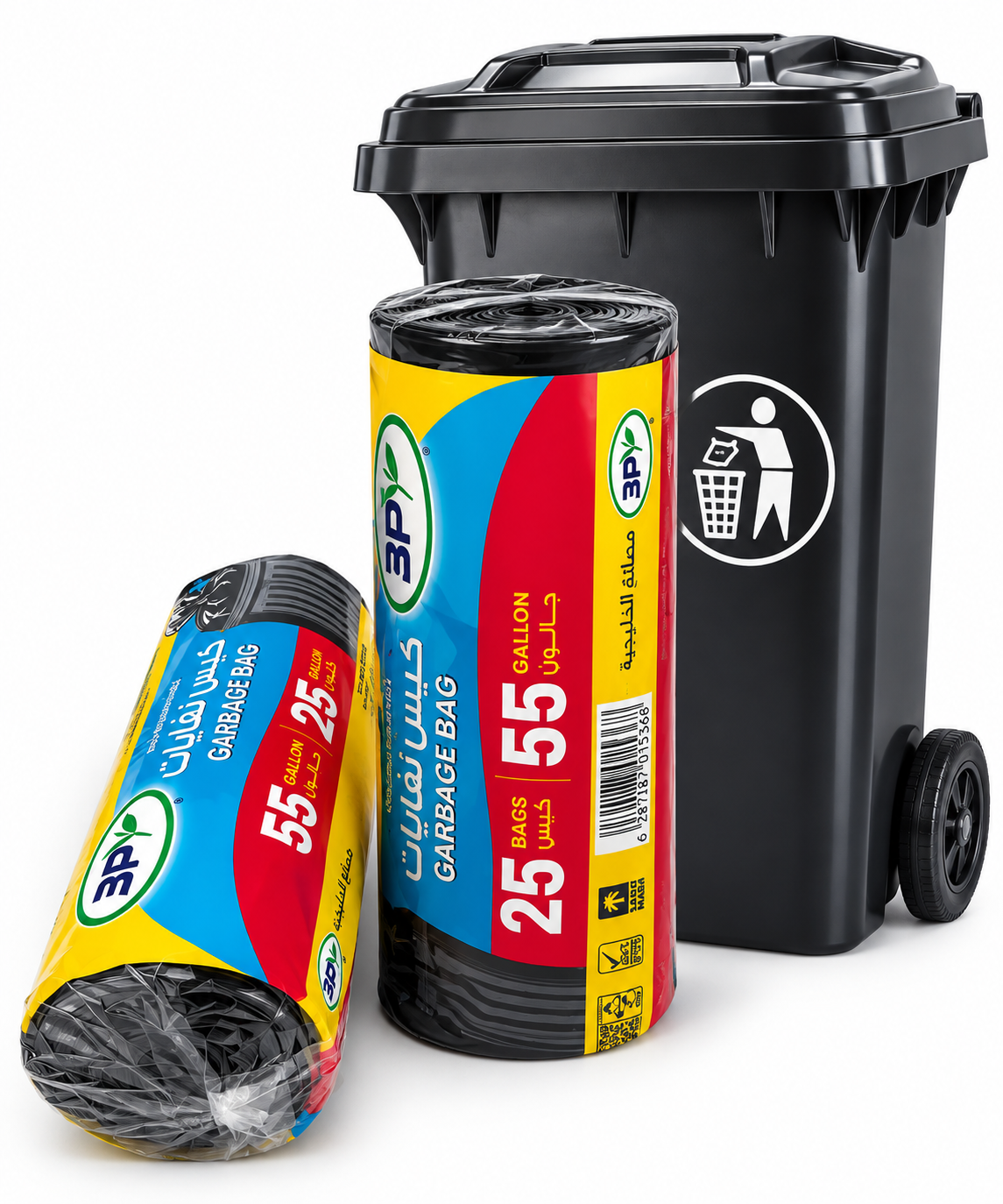 55 GALLON TRASH BAG 25PCS