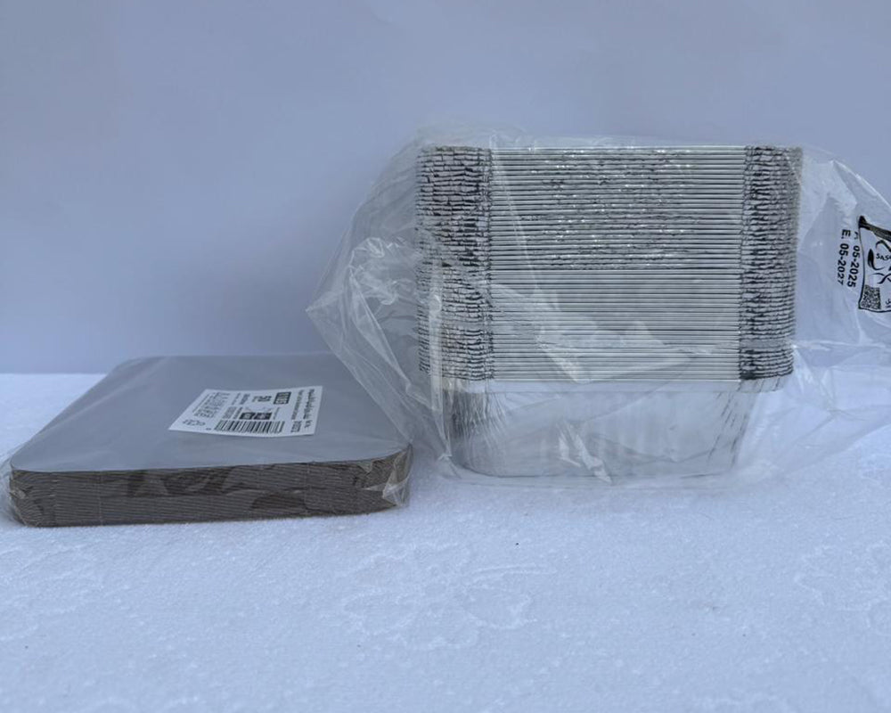 Rectangular Aluminium Foil Food Container
